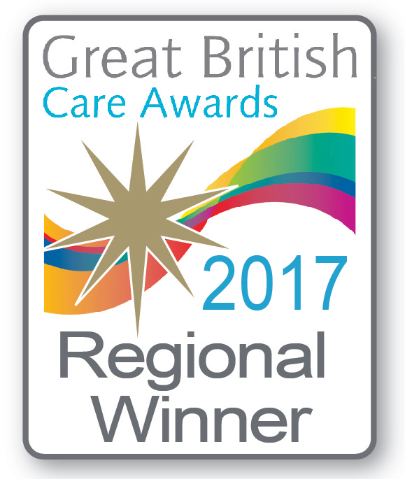 Great British Care Home Awards winner 2017